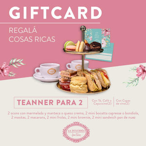 Gift Card - Teanner para 2