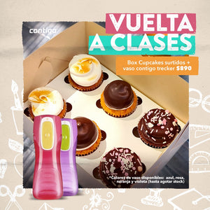 Pack Vuelta a Clases Box Cupcakes