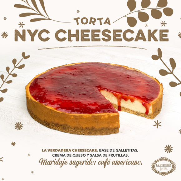 Torta Cheesecake Estilo NYC